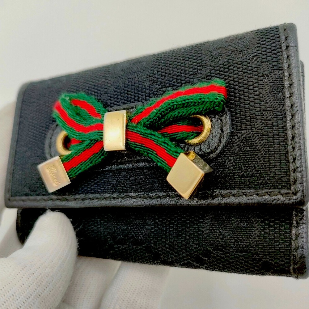 Gucci Sherry Line Key Holder Vintage - Picture 2 of 11